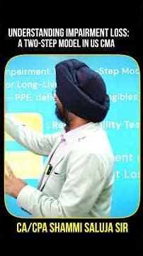 Understanding Impairment Loss: A Two-Step Model in US GAAP #uscpa #cpajourney #cpasuccess