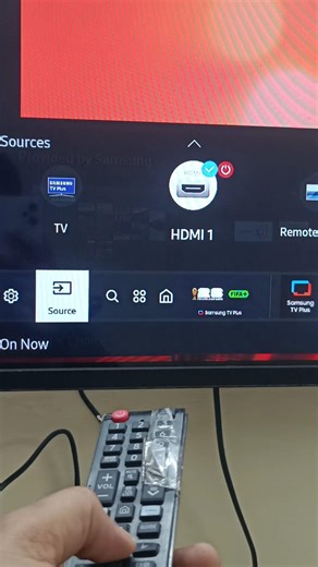 connect hdmi cable to samsung smart tv with android tv box #hdmi #shorts