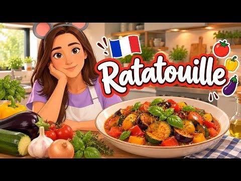 RATATOUILLE with Sandra 🍅🇫🇷 | Easy French Recipe