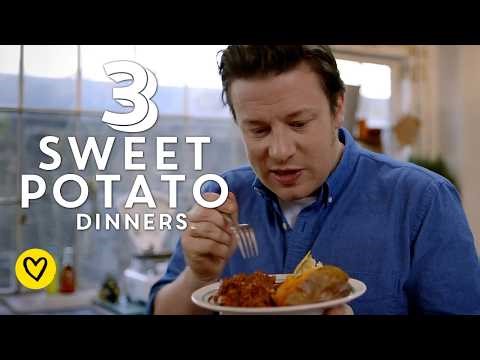 3 Sweet Potato Dinner Ideas By Jamie Oliver