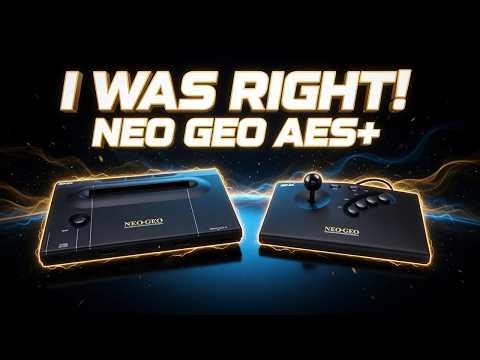 SNK Reveals NEW Neo Geo AES+ Console – Original Cartridge Support, HDMI & MORE!!