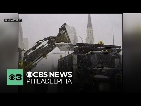 A look back: It's been 30 years since Blizzard of 1996 slammed Philadelphia