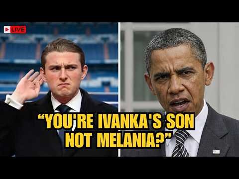 Barron Trump Tries to Bury Obama on Stage — Obama's Calm Reply Crushes Him