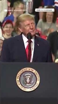 Trump criticises Democrats & 'Communists' in midterm campaigning rally at Ohio