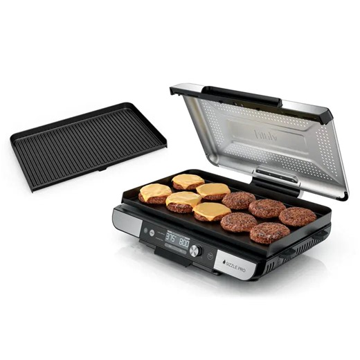 Indoor Grill & Griddle – 20" Large Electric BBQ Grill for Family Cooki