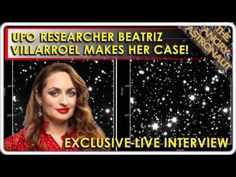 UFO researcher Beatriz Villarroel makes her case! EXCLUSIVE LIVE INTERVIEW - LIVESTREAM