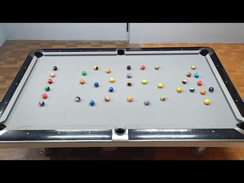 1954 Shape with 36 Balls | One Shot Pool Challenge