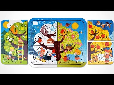 Explore the Four Seasons | Weather, Animals & Puzzles for Kids