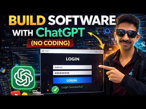 Build Your First Software with ChatGPT (No Coding) 🤯