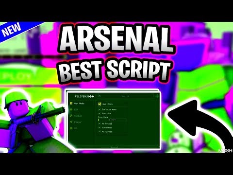 Best Arsenal Script/Hack! | Moonlight | Kill All, Ragebot ( XMAS UPDATE )