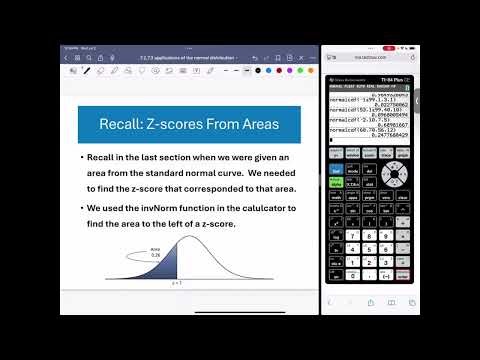 Section 7.2: Applications of the Normal Distribution