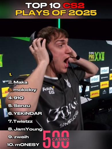 Top 10 Counter-Strike 2 Plays of 2025: Part 2