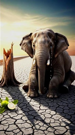 The Guava Tree That Made an Elephant Cry 😢#ai #save #guava #emotional