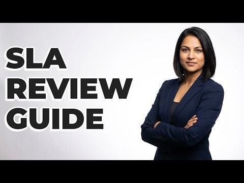 How To Review CLM Software Service Level Agreements?