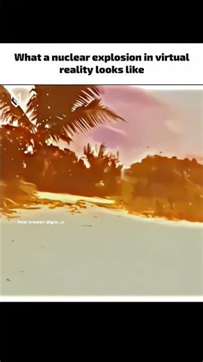 What a nuclear explosion in virtual reality looks like