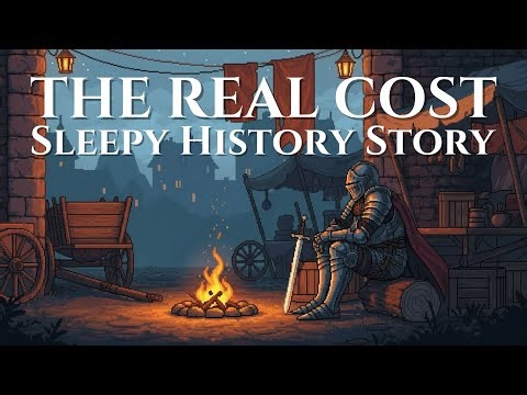 What a Day as a Medieval Merchant Actually Looked Like | 1340s York Market | History to Sleep to