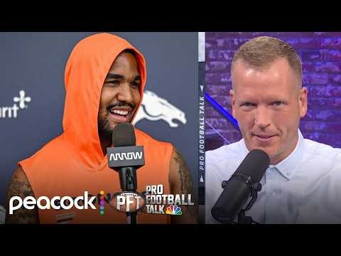 Which wide receiver on a new team will have biggest impact? | Pro Football Talk | NFL on NBC