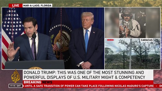 ⭕ LIVE: US President Donald Trump holds a press conference following US strikes against Venezuela and the capture of President Nicolas Maduro and his wife Cilia Flores. | Al Jazeera English