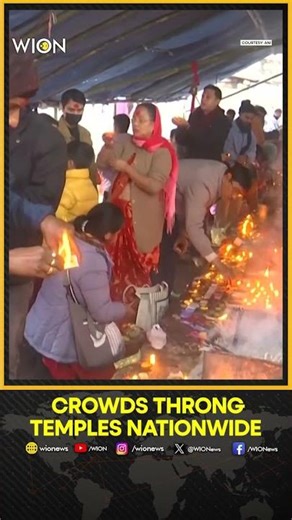 Devotees Across India Welcome New Year With Prayers at Temples | WION