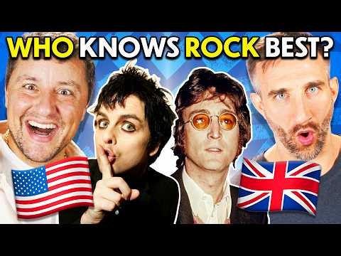 Brits vs. Americans: Who Knows Rock Best?