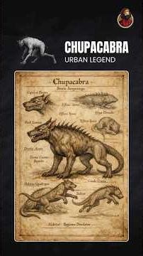 Chupacabra Explained | Real Case or Urban Legend ? #nightmarenarratives