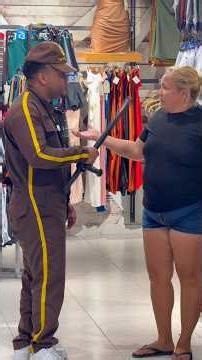 The Crazy Security Guard 😛 #comedy #humorvibes #humor #jokes #pranks #barber #barber #joke