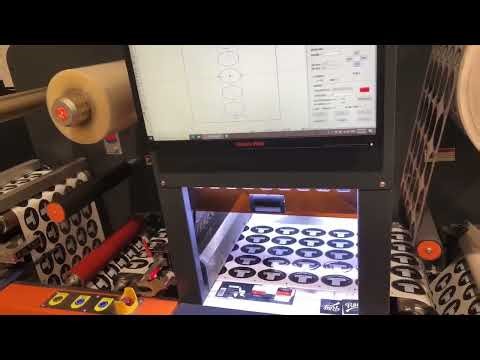 sticker roll label processing