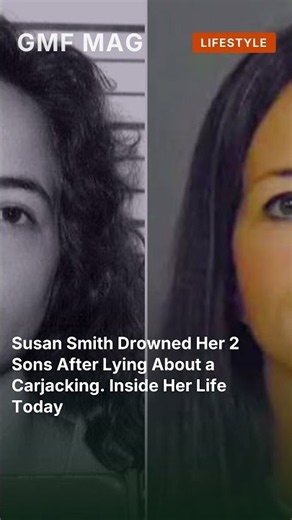 Susan Smith Drowned Her 2 Sons After Lying About a Carjacking. Inside Her Life Today #shorts
