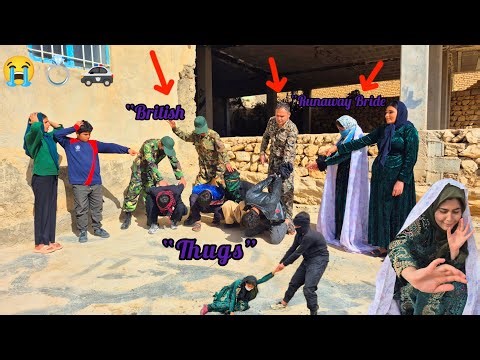 Runaway bride captured by thugs and locked in a dark barn; will police reach her in time?💍😱🚓🔥