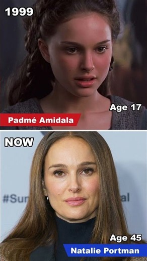 Star Wars: Episode I – The Phantom Menace cast then vs now 😮 #shorts