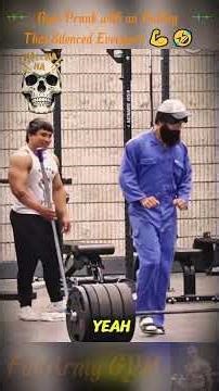 BEST REACTIONS with 32KG MOP- Elite Powerlifter Pretended to be a CLEANER in Gym Prank 120 #anatoly