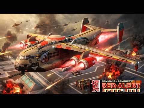Red Alert Armor Rush | Massive Air Assault Destroys Enemy Base!