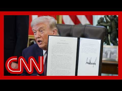 Trump signs executive order