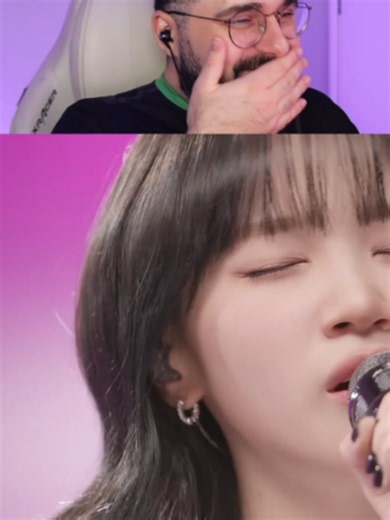 React da CHAEWON do LE SSERAFIM cantando Olivia Dean ao vivo #kpop #kpopfyp #react #lesserafim #chaewon