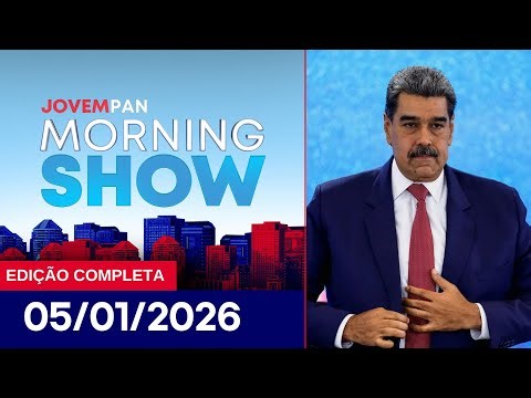 MADURO CHEGA A TRIBUNAL DE NOVA YORK | MORNING SHOW - 05/01/26