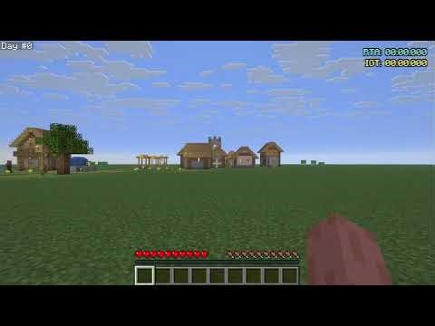 Minecraft Java Edition - Obtain Carrot% (Superflat, Random Seed, Glitchless, 1.21.1) [0:7.632] [WR]