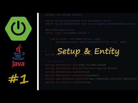 Build a Todo App with Spring Boot | Part 1: Setup & Entity