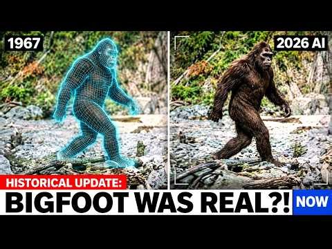 AI Reanalyzed the 1967 Patterson-Gimlin Bigfoot Film - What It Found Was Unbelievable