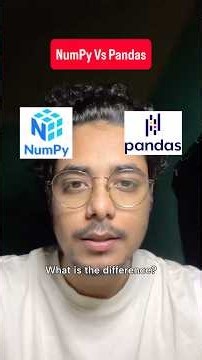 What is the difference between NumPy and Pandas || Which one you should learn first
