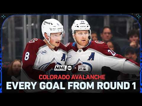 Every Colorado Avalanche Goal from Round One 🗻 | 2026 Stanley Cup Playoffs