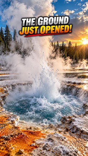 Yellowstone’s Boiling Hole: The Ground Changed in Days! 😱