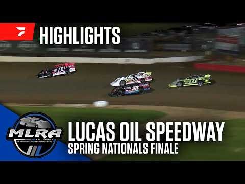 MLRA Spring Nationals Finale | Super Late Models at Lucas Oil Speedway 4/11/26 | Highlights