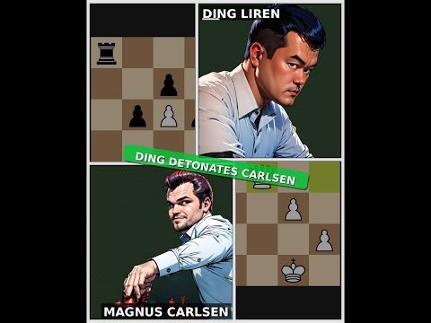 Ding Liren's TRIPLE SACRIFICE Brilliancy vs Magnus Carlsen | Carlsen Tour Final 2020