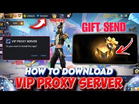 GIFT SENDING/DIAMOND USE VIP PROXY SERVER HOW TO DOWNLOAD | VIP ASTUTE BETA PROXY SERVER