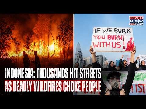 Indonesia: Thousands Storm Streets As Toxic Haze, Deadly Wildfires, Forest Destruction Choke People
