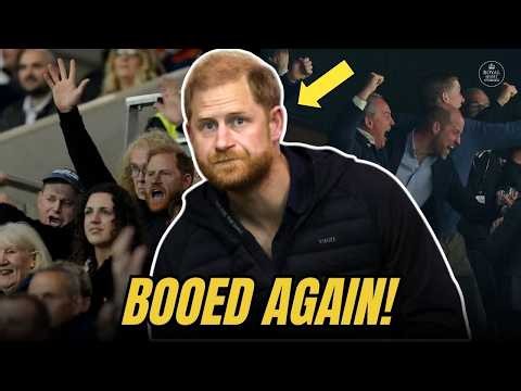 Prince Harry GETS BOOED at Rugby Match — Trying to COPY William's Viral Moment?!