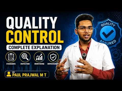 Quality Control Paul Prajwal MLT Academy