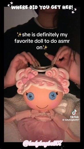 I miss lalaloopsy dolls 🥹 #asmr #lalaloopsy Credits:ladybugbell07 (not my video)