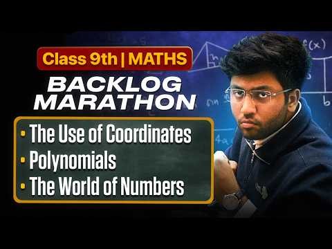 Class 9th : Maths Backlog Marathon 🔥 | Next Toppers