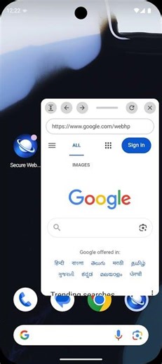FOREGROUND_SERVICE_SPECIAL_USE FOR FLOATING BROWSER SCREEN
